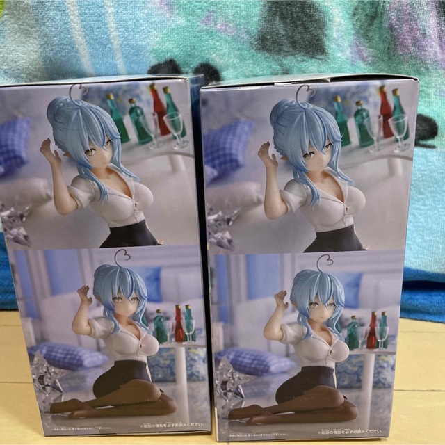 ホロライブ Relax time 雪花ラミィ フィギュア 2体セット 新品の ホロライブ Relax time 雪花ラミィ フィギュア 2体セット 新品の