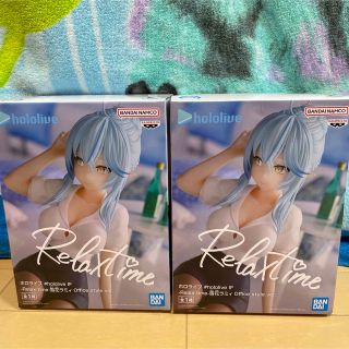 ホロライブ Relax time 雪花ラミィ フィギュア 2体セット 新品の ホロライブ Relax time 雪花ラミィ フィギュア 2体セット 新品の