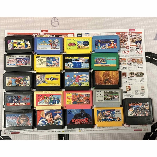 ファミコンソフト まとめ売り - 家庭用ゲームソフト