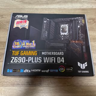 エイスース(ASUS)のTUF GAMING Z690-PLUS WIFI D4(PCパーツ)