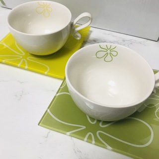 【24時間以内発送】daisy moderno コーヒーカップ&ソーサー(グラス/カップ)