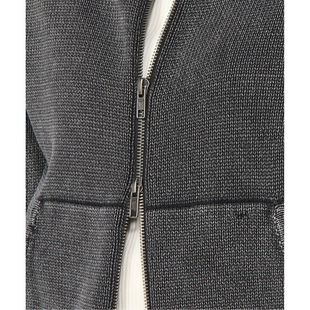GUESS(ゲス)の【ブラック(JTMU)】【S】GUESS カーディガン セーター (W)Dual-Zip Sweater レディースのトップス(トレーナー/スウェット)の商品写真