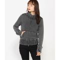 【ブラック(JTMU)】(W)Dual-Zip Sweater