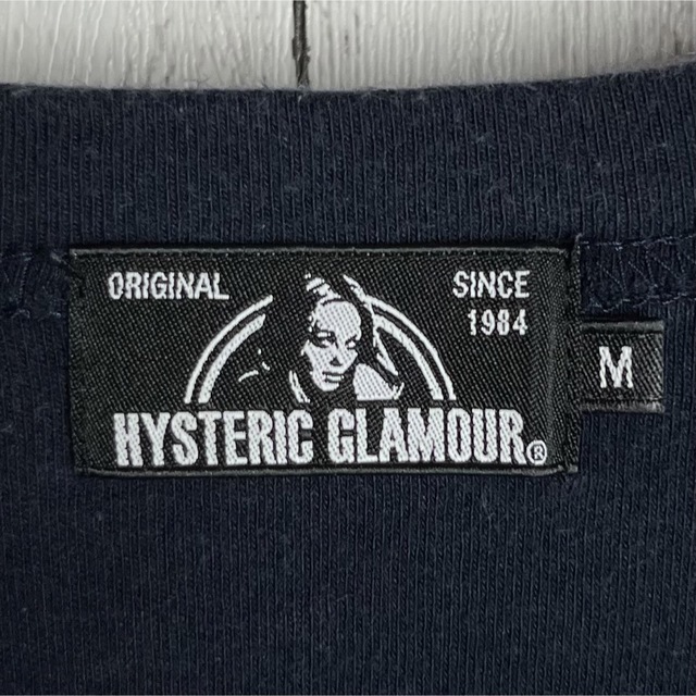 HYSTERIC GLAMOUR(ヒステリックグラマー)の【人気ヒスガール】ヒステリックグラマー☆センターロゴ入りTシャツ 入手困難 メンズのトップス(Tシャツ/カットソー(半袖/袖なし))の商品写真