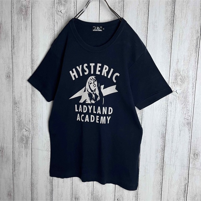 HYSTERIC GLAMOUR(ヒステリックグラマー)の【人気ヒスガール】ヒステリックグラマー☆センターロゴ入りTシャツ 入手困難 メンズのトップス(Tシャツ/カットソー(半袖/袖なし))の商品写真