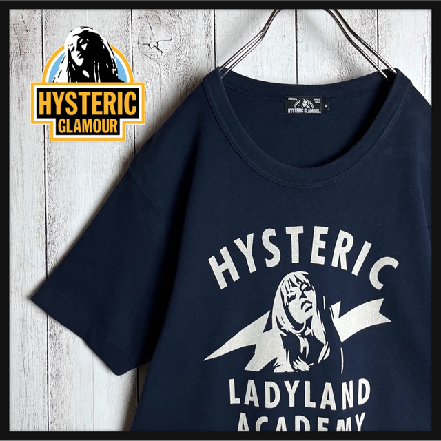 ヒステリックグラマー センターロゴ入りTシャツ 入手困難 公式 メンズ