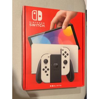 ニンテンドースイッチ(Nintendo Switch)のSwitch(有機ELモデル) Joy-Con(L)/(R) ホワイト(家庭用ゲーム機本体)