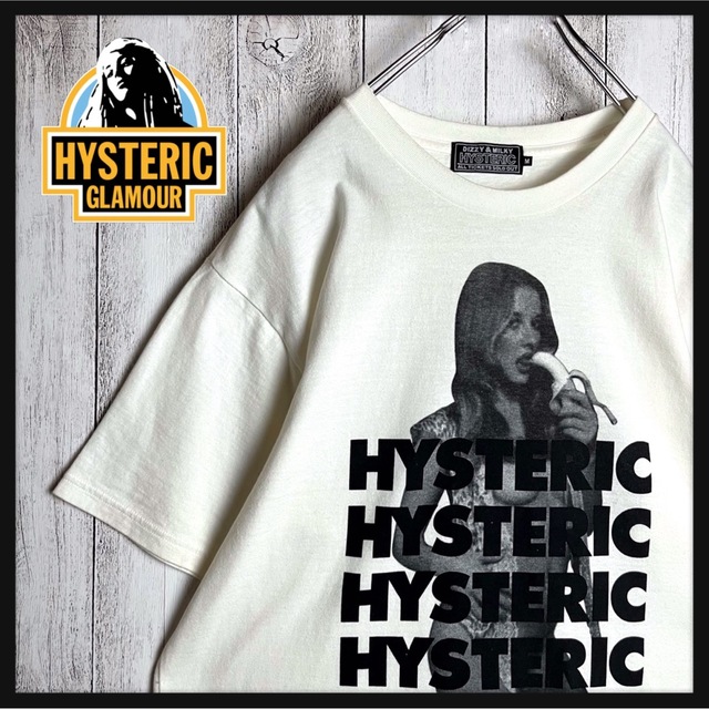 HYSTERIC GLAMOUR ヒステリックグラマー Tシャツ センターロゴ