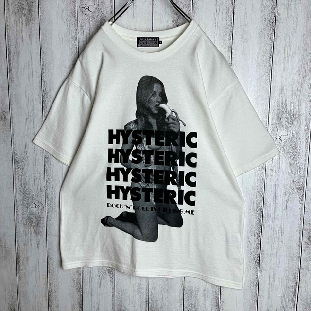 HYSTERIC GLAMOUR ヒステリックグラマー Tシャツ センターロゴ