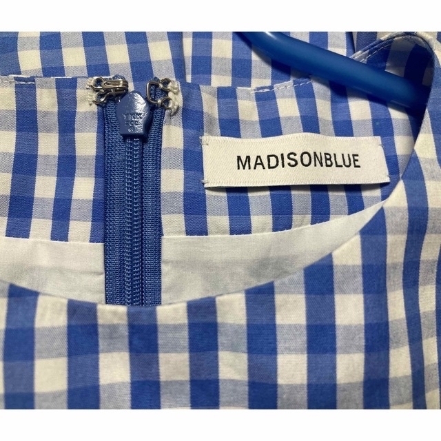 MADISONBLUE(マディソンブルー)の専用出品　2023年春夏　ギンガムチェックワンピース レディースのワンピース(ロングワンピース/マキシワンピース)の商品写真