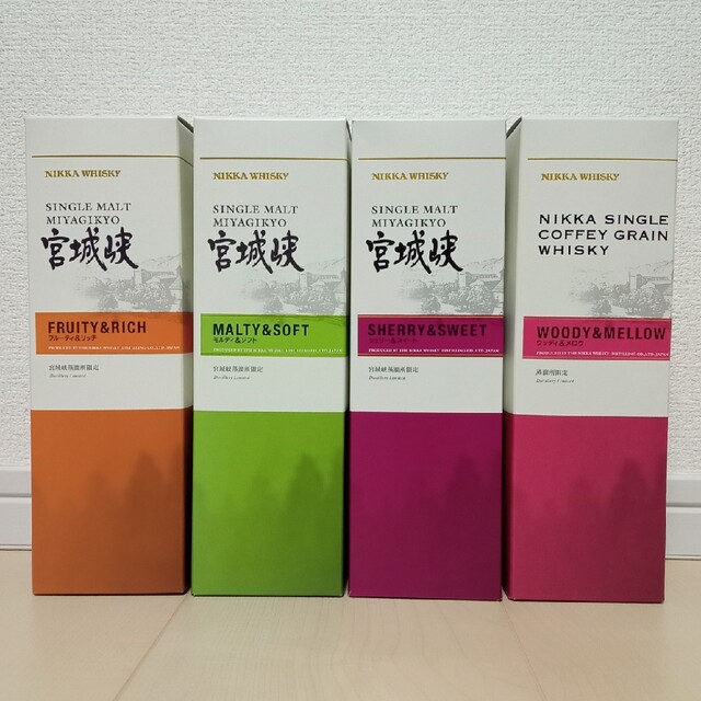 宮城峡蒸溜所限定ウイスキー 6本セット ニッカ NIKKA