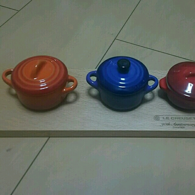 LE CREUSET - ルクルーゼ ミニチュア ココット 90周年 ヒストリー ＬＥ ...