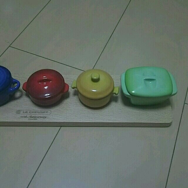 LE CREUSET - ルクルーゼ ミニチュア ココット 90周年 ヒストリー LE