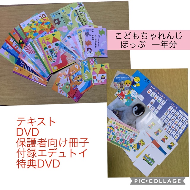 こどもちゃれんじ ほっぷ DVD エデュトイ 教本 - 知育玩具