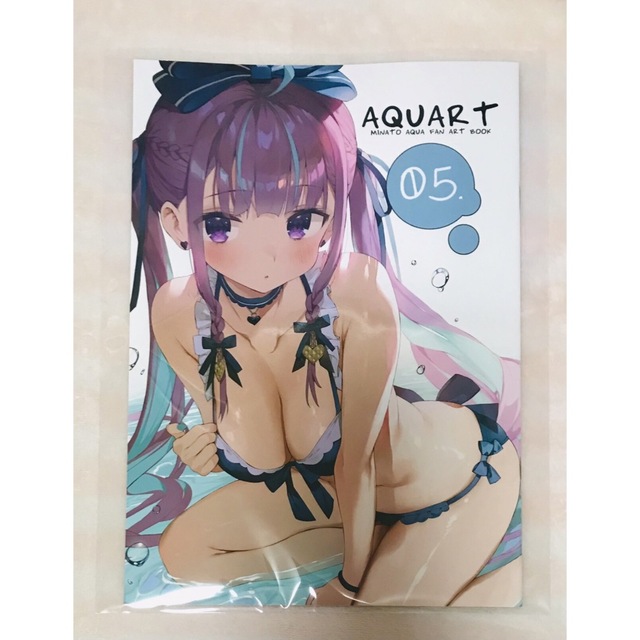 hololive ホロライブ　湊あくあ　aquart5 c100がおう先生FA エンタメ/ホビーの同人誌(一般)の商品写真