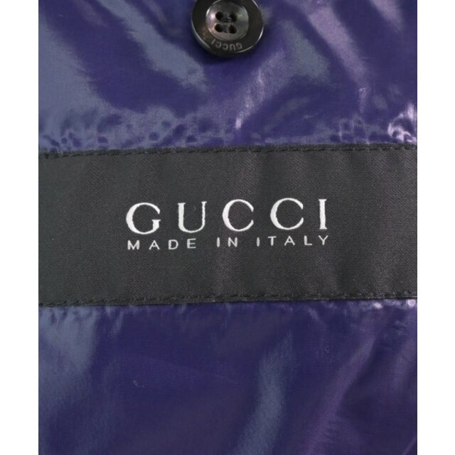 Gucci(グッチ)のGUCCI グッチ ダウンジャケット/ダウンベスト 44(S位) 紫 【古着】【中古】 メンズのジャケット/アウター(ダウンジャケット)の商品写真