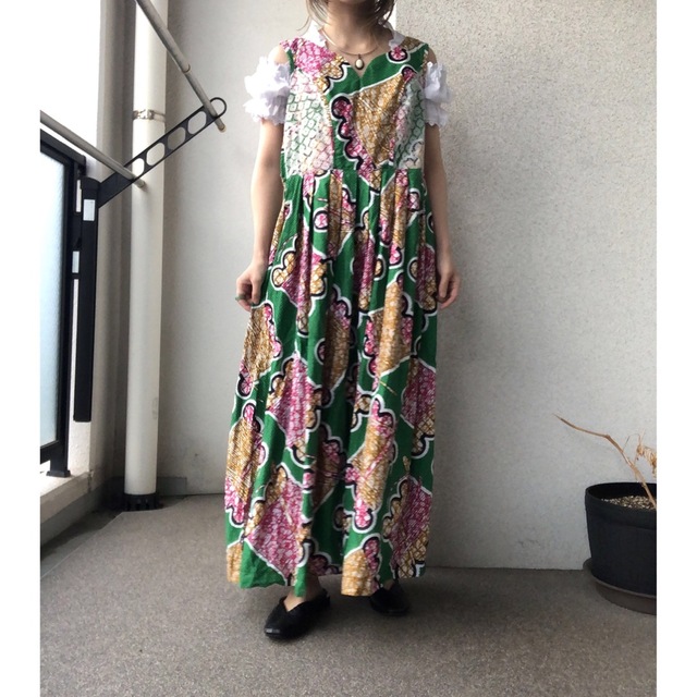 アフリカンバティック ワンピースの通販 by アリス's shop|ラクマ アフリカンバティック ワンピースの通販 by アリス's shop|ラクマ