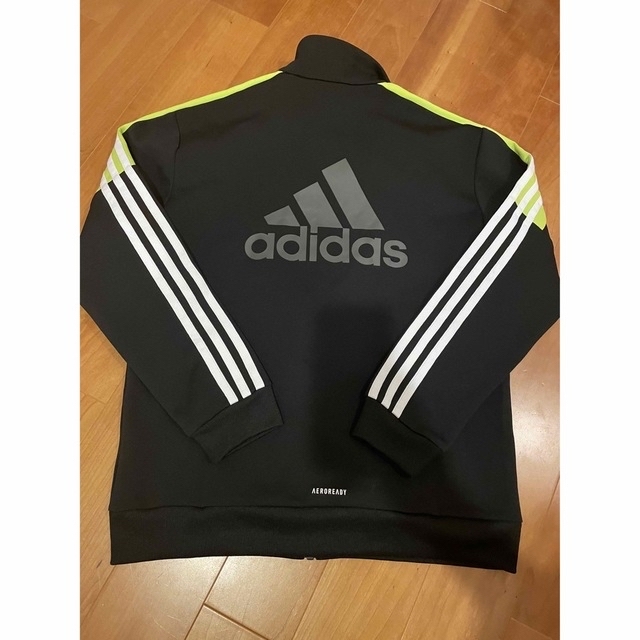 adidas(アディダス)のアディダス adidas ジュニア 長袖ジャージ　160 キッズ/ベビー/マタニティのキッズ服男の子用(90cm~)(ジャケット/上着)の商品写真