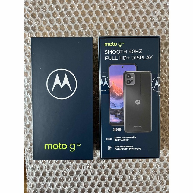 motorola moto g32 新品未開封　ミネラルグレー　2台