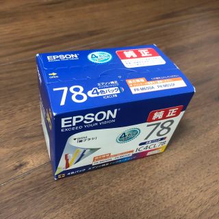 ★EPSON純正インク IC4CL78・4色パック・歯ブラシ♪