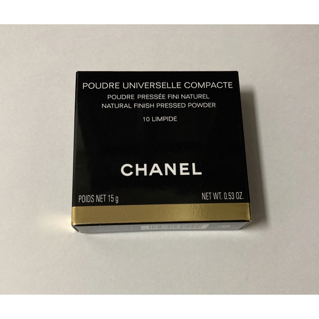 CHANEL(シャネル)のシャネル　プードル　ユニヴェルセル　コンパクト★10 コスメ/美容のベースメイク/化粧品(フェイスパウダー)の商品写真