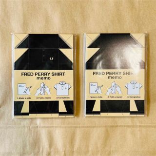 フレッドペリー(FRED PERRY)の【FRED PERRY】メモ帳　2冊(ノベルティグッズ)