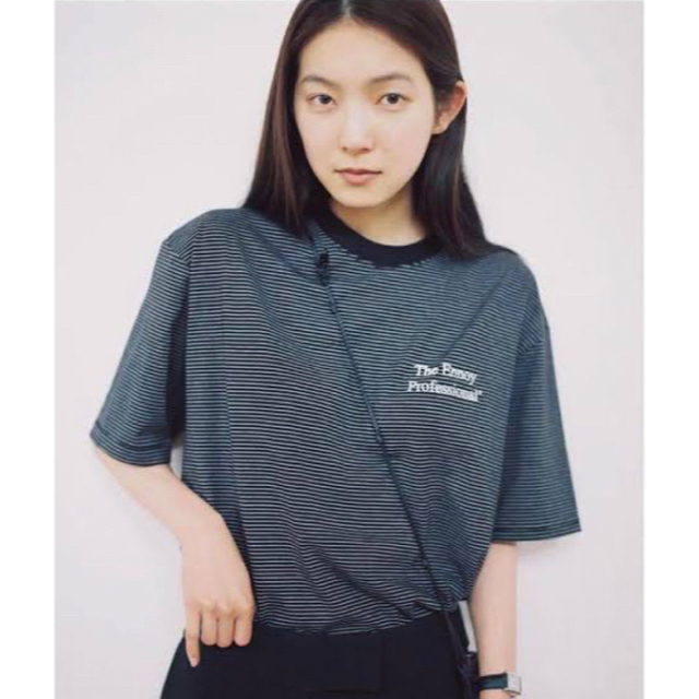 1LDK SELECT - ennoy(エンノイ) S/S Border T-Shirtsの通販 by 2|ワン