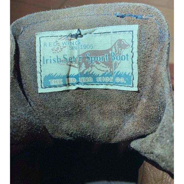 ★値下★限定品レッドウィング アイリッシュセッター 50周年モデル犬タグ24.5靴/シューズ