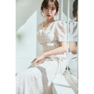 ハーリップトゥ(Her lip to)のPalermo Wrap-Effect Dress(ロングワンピース/マキシワンピース)