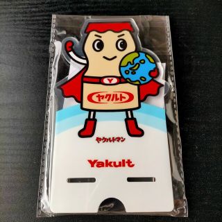 【非売品】アクリルスマホスタンド ヤクルトマン(ノベルティグッズ)