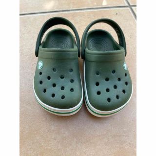 クロックス(crocs)の【crocs（クロックス）】クロックバンド　サンダル　c4（12センチ）(サンダル)