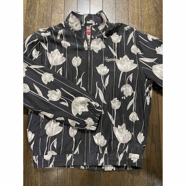 メンズSupreme Floral Silk Track Jacket フローラル L - その他