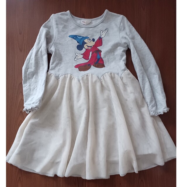 daddy oh daddy(ダディオーダディー)のDADDY　OH　DADDY　ミッキーワンピース キッズ/ベビー/マタニティのキッズ服女の子用(90cm~)(ワンピース)の商品写真