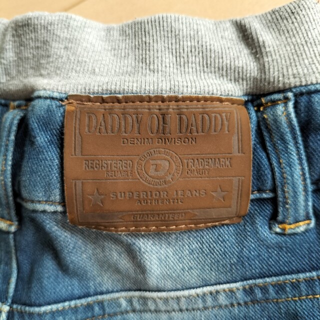 daddy oh daddy(ダディオーダディー)のデニム　ハーフパンツ キッズ/ベビー/マタニティのキッズ服男の子用(90cm~)(パンツ/スパッツ)の商品写真