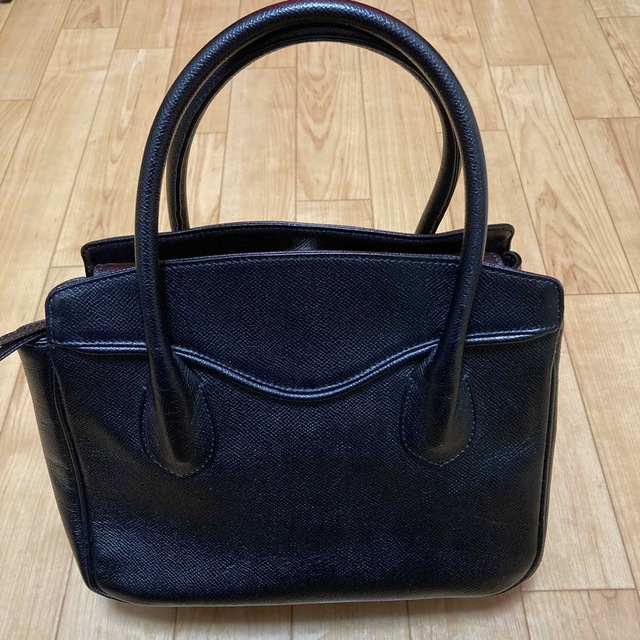 新品 未使用品 マダムヒロコ Madame Hiroko レザーハンドバッグ