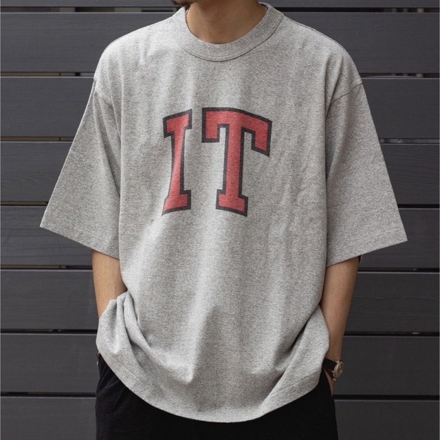 blurhms ROOTSTOCKブラームス カレッジT CottonRayon-