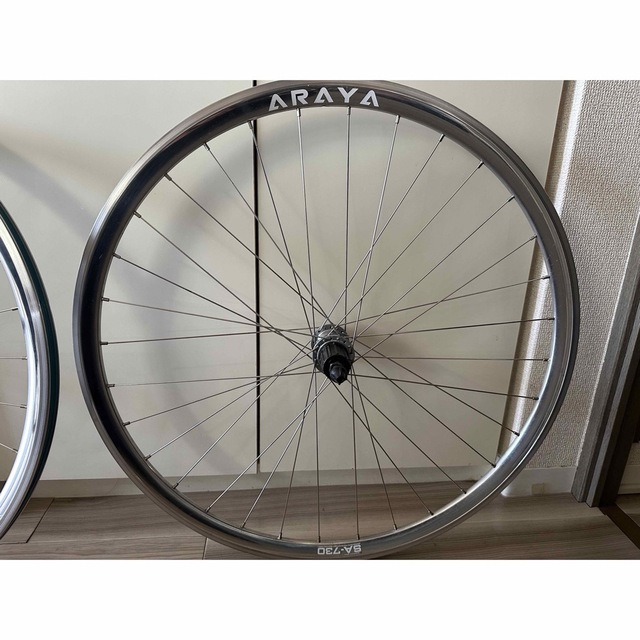 最終値下げARAYA SA-730クリンチャーホイールセットシマノ ハブ 11s