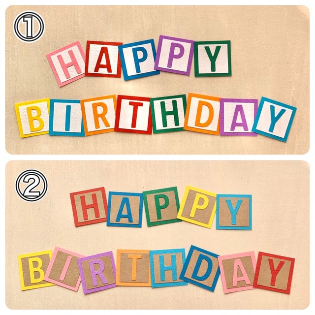 アルバムパーツ オーダー アルファベット 誕生日 記念日 クラフト
