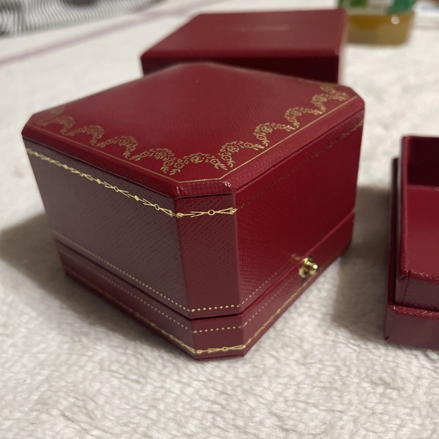 Cartier(カルティエ)のカルティエ　Cartier 純正　リングケース　指輪　小箱　 レディースのアクセサリー(その他)の商品写真