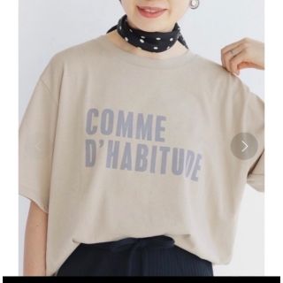 イエナ(IENA)のイエナ　COMME DHABITUDE Tシャツ(Tシャツ(半袖/袖なし))