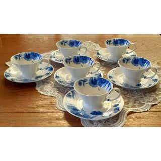 Noritake ノリタケ スタジオコレクション カップ&ソーサー 6客セット