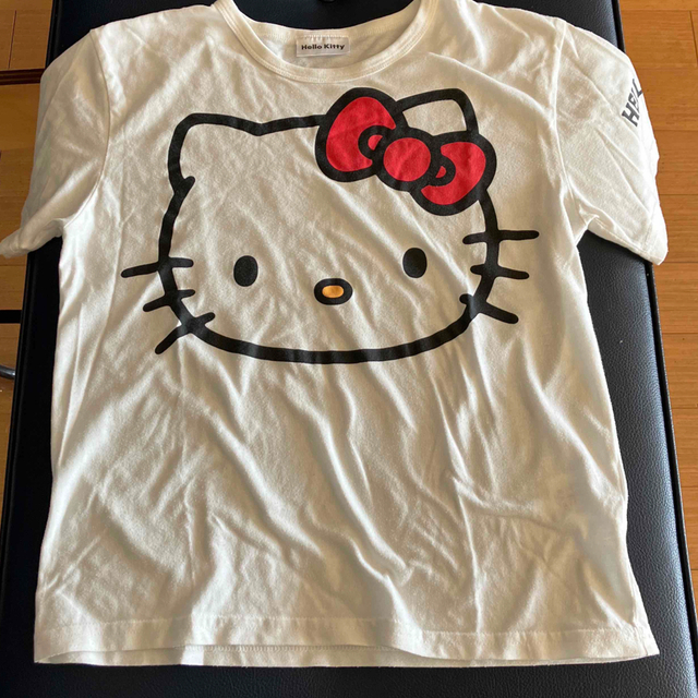 サンリオ(サンリオ)のハロキティ　ステテコ　Tシャツ セット140 キッズ/ベビー/マタニティのキッズ服女の子用(90cm~)(パジャマ)の商品写真