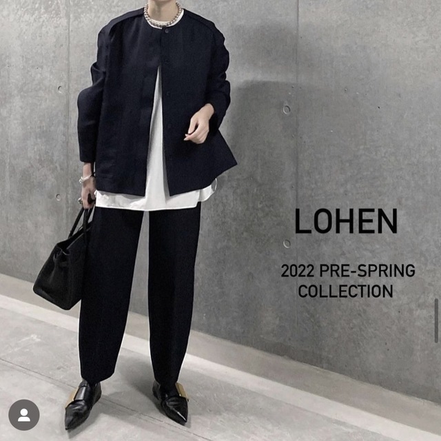 LOHEN ローヘン ジャケット - ノーカラージャケット