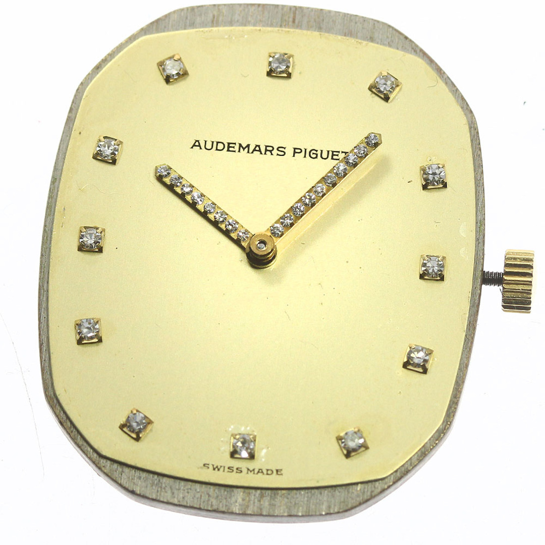 オーデマ・ピゲ AUDEMARS PIGUET cal.2080 12Pダイヤ ムーブメント 手巻き メンズ _V57