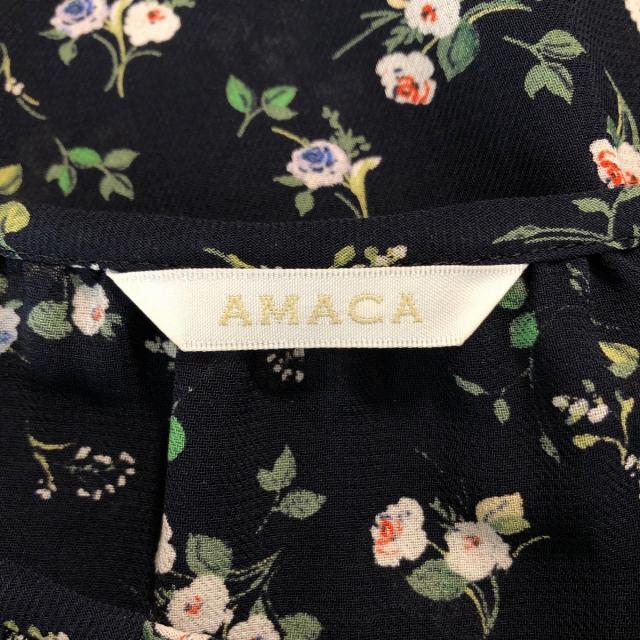 AMACA - アマカ ワンピース サイズ40 M レディースの通販 by ブラン ...