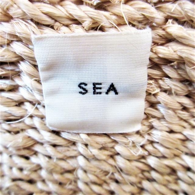 SEA(シー)のsea(シー) ハンドバッグ - ベージュ×黒 レディースのバッグ(ハンドバッグ)の商品写真