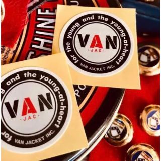 ヴァンヂャケット(VAN Jacket)のVAN正規品ミニステッカーシール2枚セット！販売促進用大変貴重(その他)