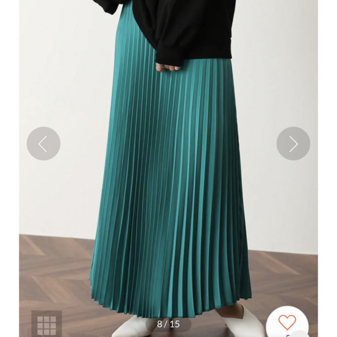 Re:EDIT(リエディ)の週末限定値下げ！　新品未使用　リエディ　プリーツスカート レディースのスカート(ロングスカート)の商品写真