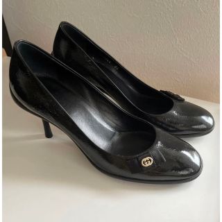 グッチ(Gucci)のグッチ　パテント レザー　35(ハイヒール/パンプス)