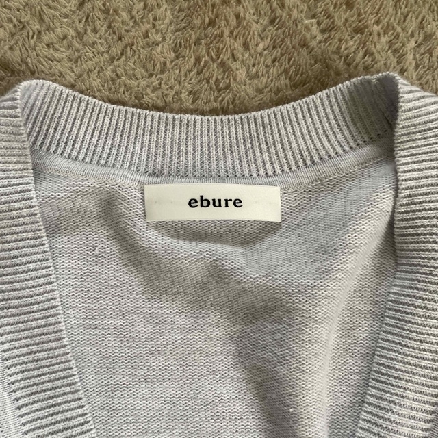 ebure(エブール)のエブール Melange ColorCotton Knit Cardigan新作 レディースのトップス(カーディガン)の商品写真